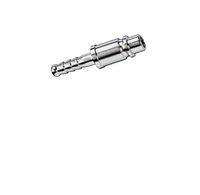 RECTUS STEEL COUPLER&lt;BR&gt;3/8&quot; BARB STRAIGHT-THRU PLUG